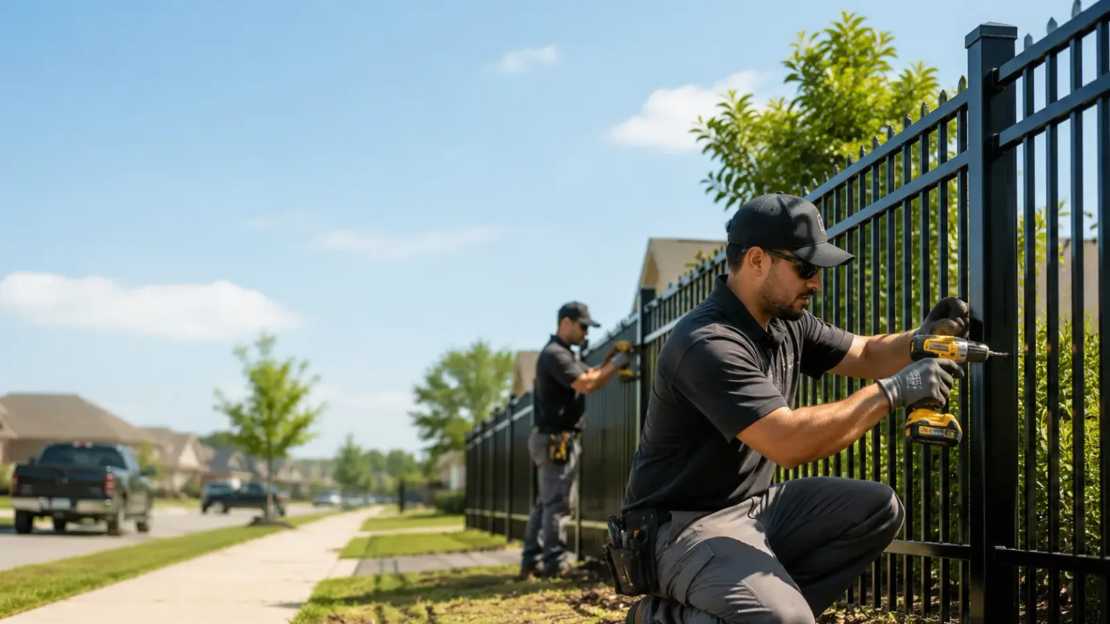 Metal Fence Installation in Underwood, WA